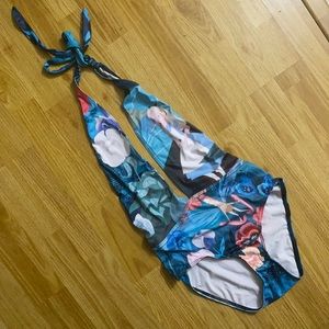 Blackmilk Alice in Wonderland One Piece Swimsuit